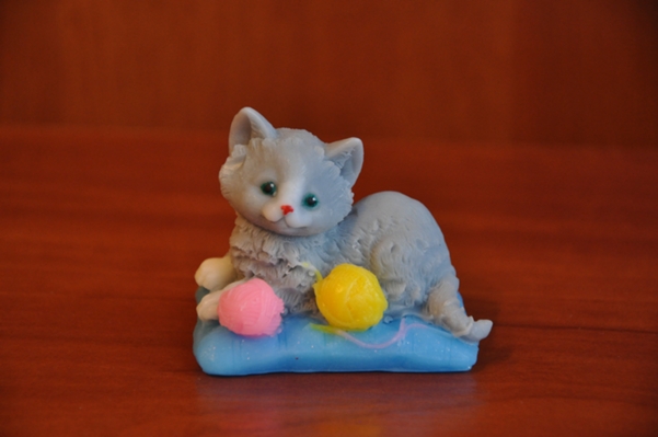 Котенок из ниток Котенок из ниток